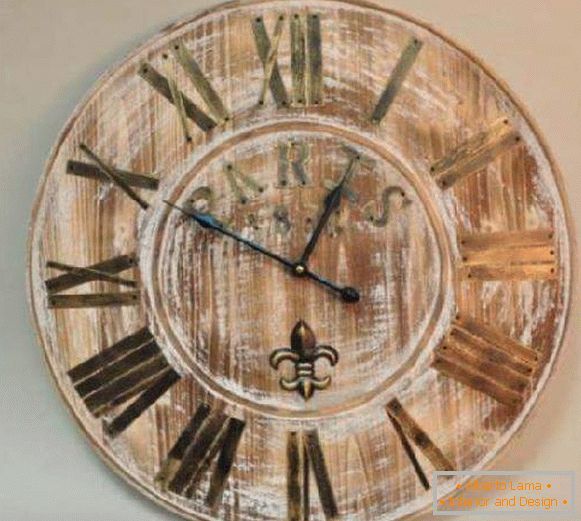 orologio da parete in legno, foto 2