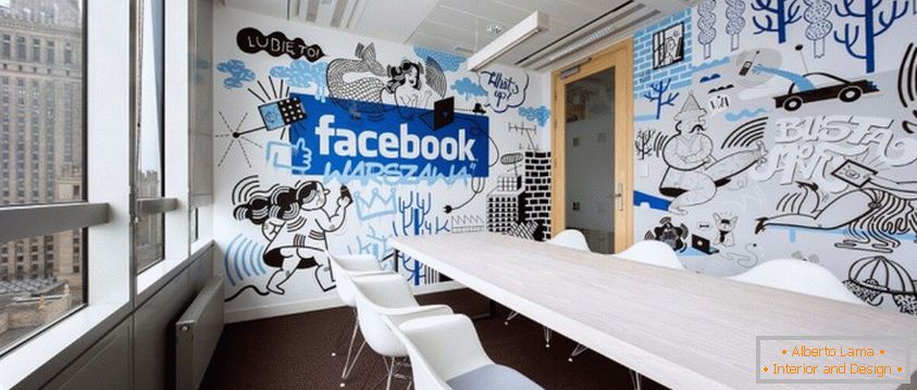 Ufficio Facebook in Polonia dalla società Madama