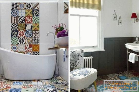 Tile Design Fashion Tile 2015 per il bagno пэчворк