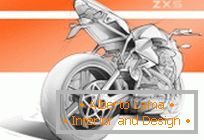 Потрясающий концепт спортивного biciclettaа Arac ZXS