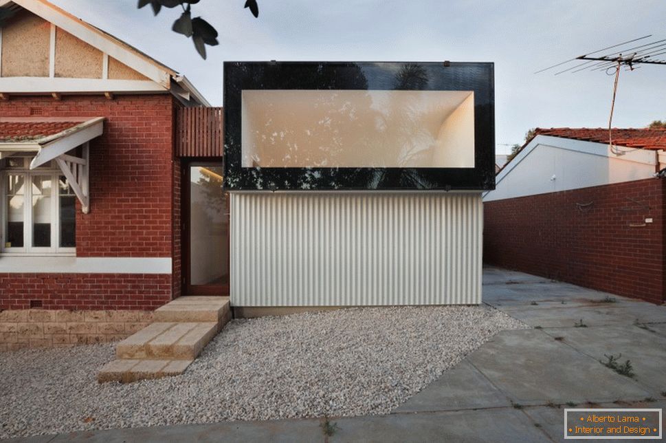 Un'estensione compatta per una casa di mattoni di David Barr Architect