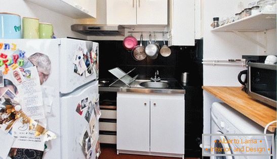 Interior design di una piccola cucina, фото 2