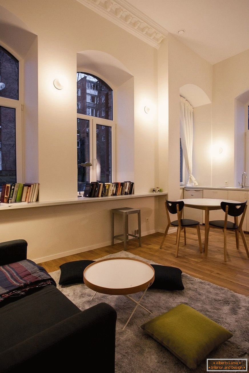 Elegante appartamento di 24 metri a Vilnius