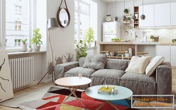 Appartamenti studio di design scandinavo