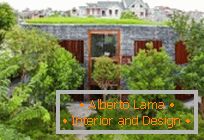 Architettura moderna: casa in pietra dello studio Vo Trong Nghia Architects, Vietnam