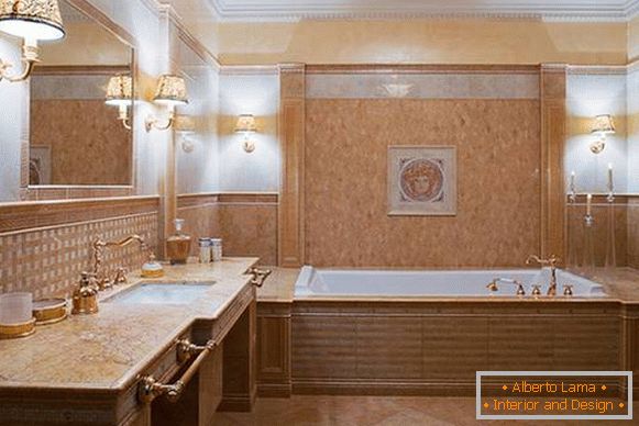lampada da parete per un bagno in stile classico, foto 21