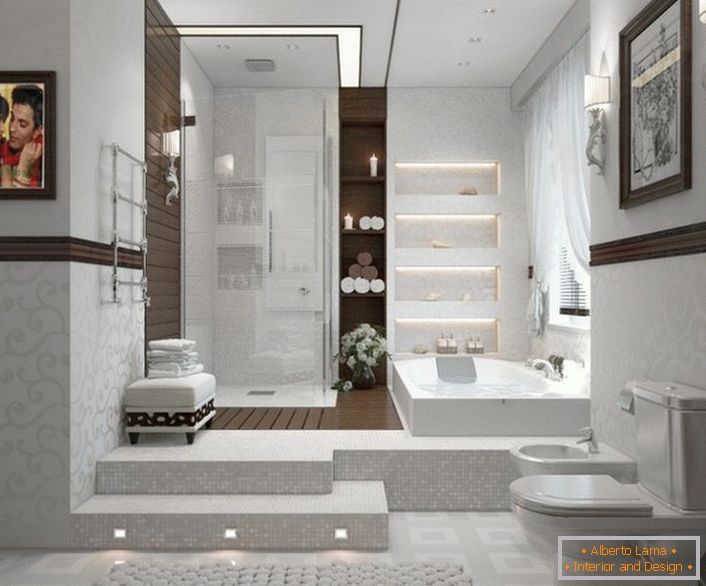 Design funzionale del bagno
