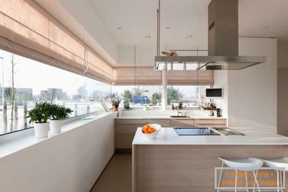 Design della cucina in una casa privata con le tue mani - idee per l'ispirazione