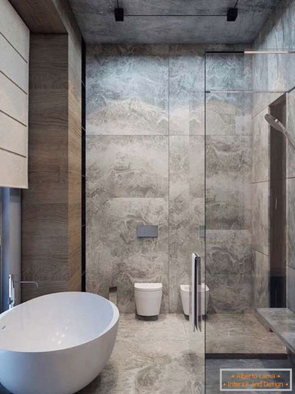 Idee moderne per la doccia in bagno