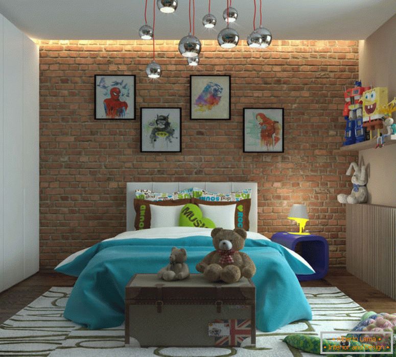 Interior-bambino-in-stile loft, specialmente-foto12