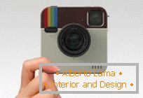 Elegante fotocamera Instagram Socialmatic dallo studio di design italiano ADR