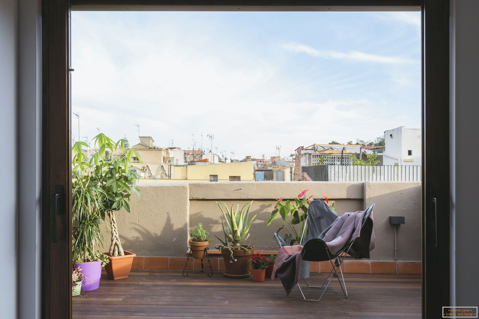 Interior design di un piccolo appartamento a Barcellona