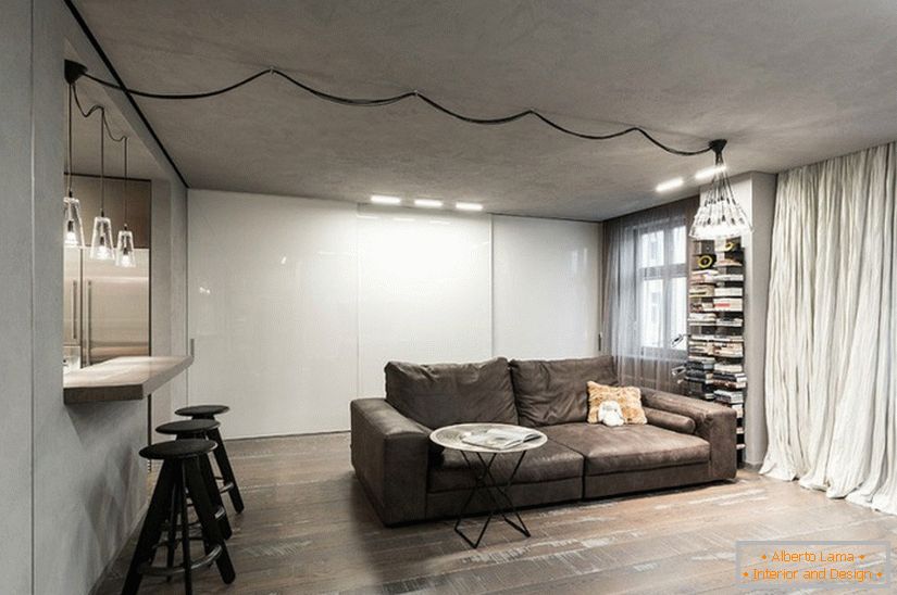 Interior design del soggiorno