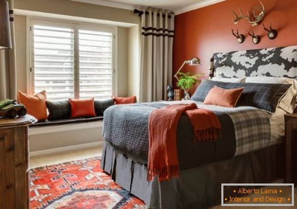 Interior design autunno - foto camera da letto