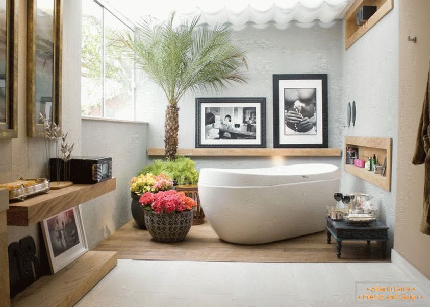 Design lussuoso bagno moderno