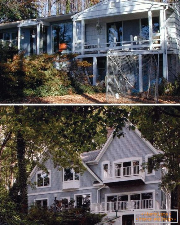 Come realizzare il secondo piano in una casa privata: foto prima e dopo
