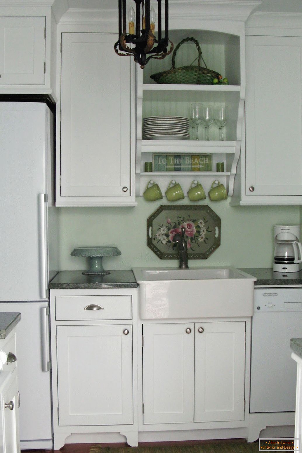 Interior design di una piccola cucina