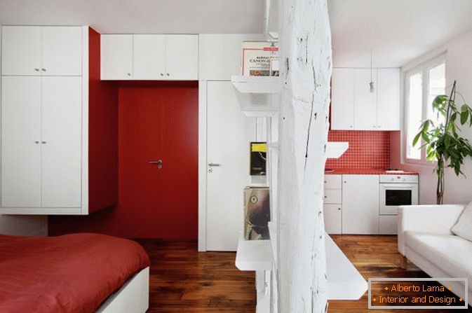 Riqualificazione elegante appartamento di 25 metri quadrati