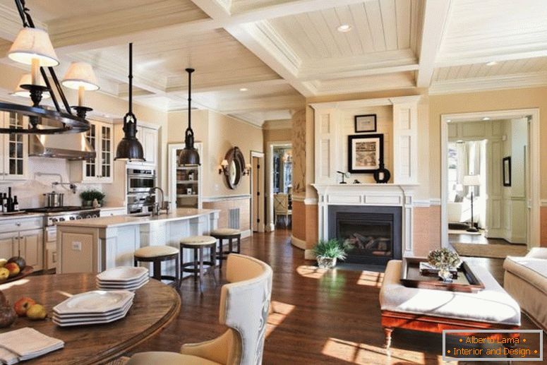 Stile americano all'interno - 75 foto di idee di design