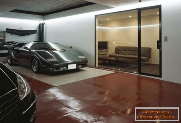 Exquisite garage per auto di lusso