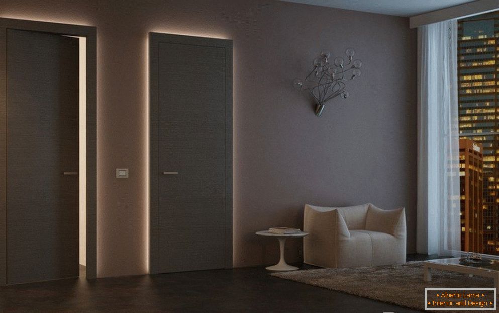 Una stanza nello stile del minimalismo