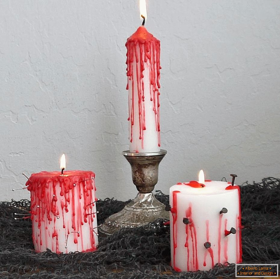 Decorazioni per candele на Хэллоуин