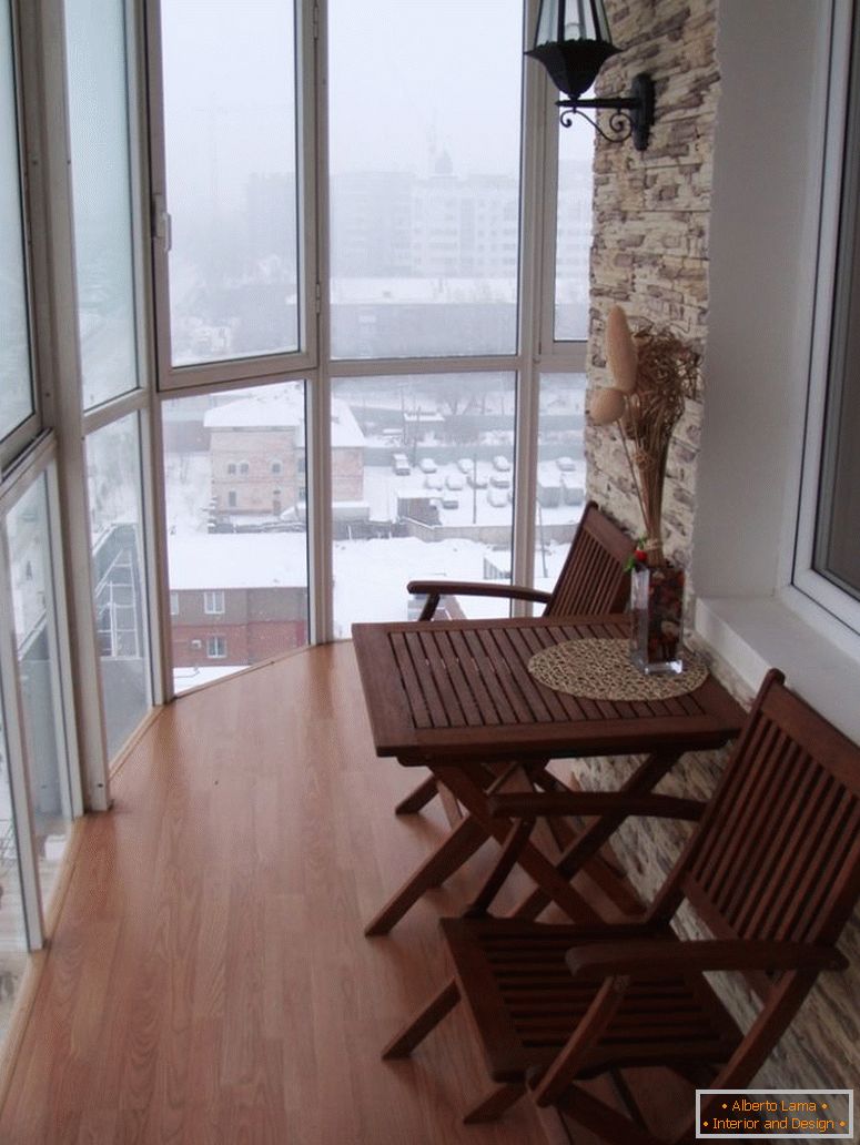 Progettazione di balconi esterni e interni: foto top-100 di