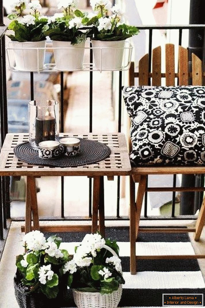 Progettazione di balconi esterni e interni: foto top-100 di