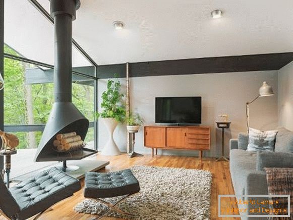 Progettazione di una casa privata 2016 - foto interiore di un soggiorno