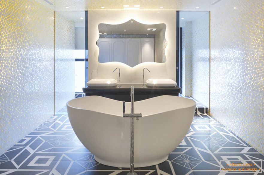 Design degli interni del bagno di Dariel Studio