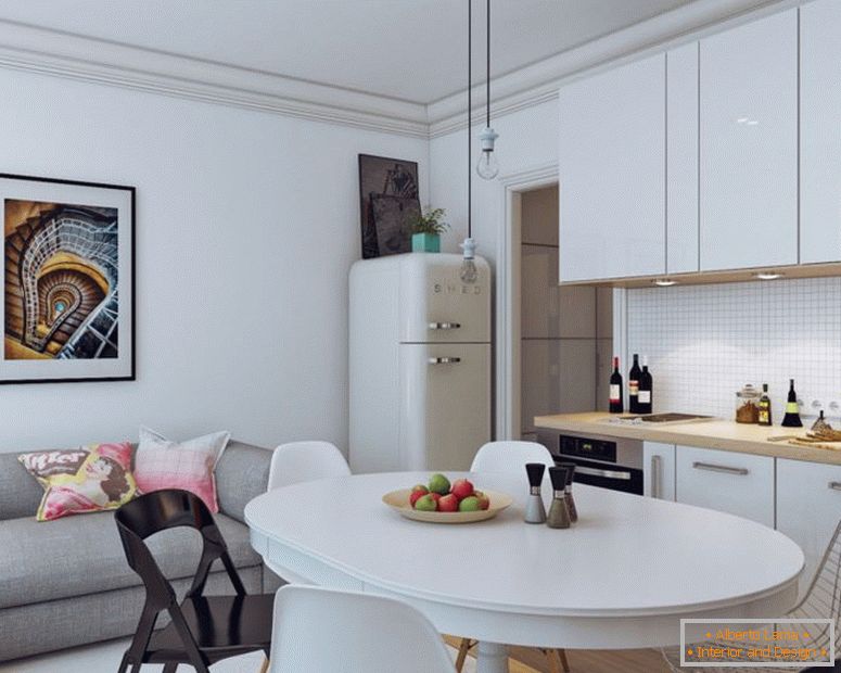 Scandinavo, interior design-piccolo-appartamento-studio-24-piazza-M14