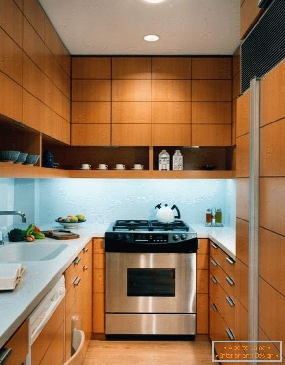 Cucina foto 6 mq M in stile moderno e minimalista