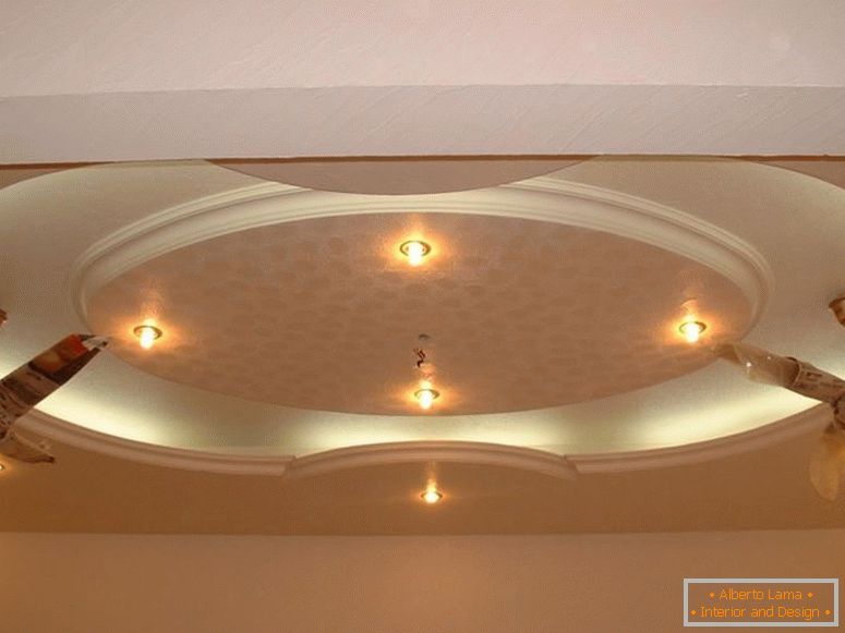Progettazione di soffitti da cartongesso - 140 foto di idee