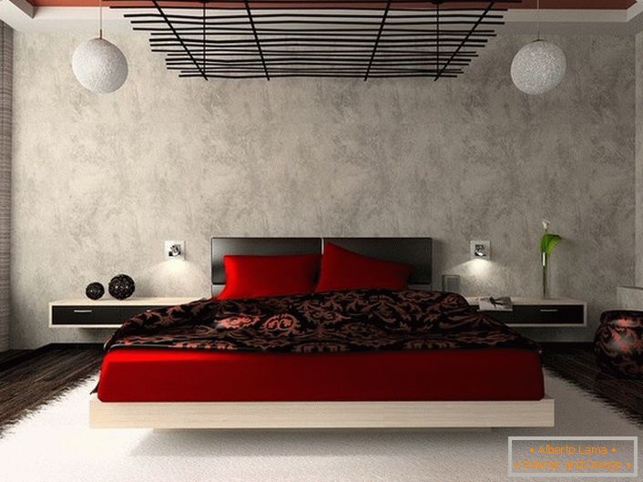 Design creativo in camera da letto