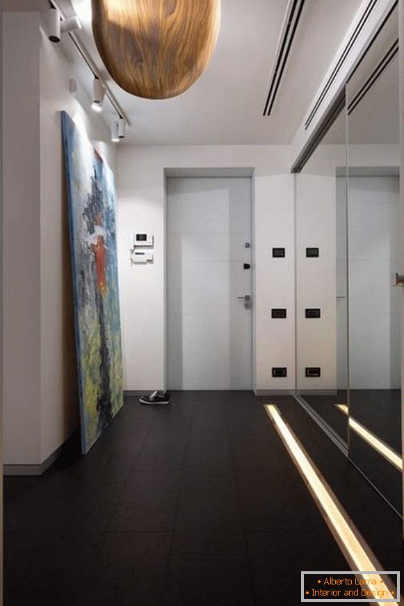 idee di design moderno di un corridoio stretto, foto 26