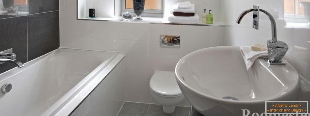 Progettazione di un bagno con toilette