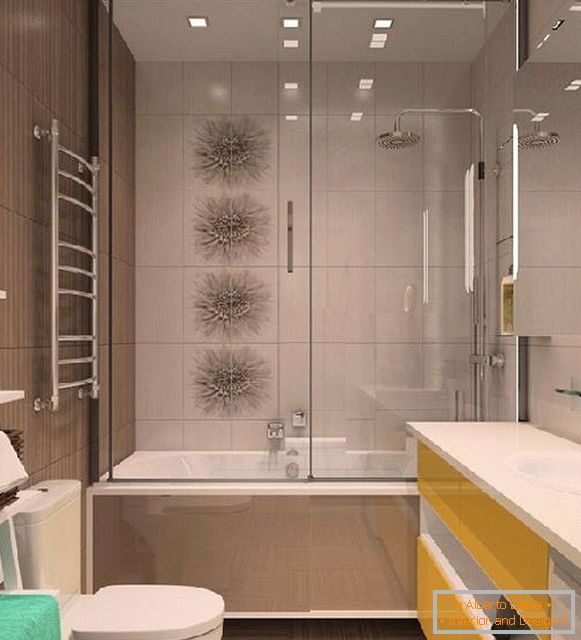 WC combinato con foto di design del bagno, foto 13