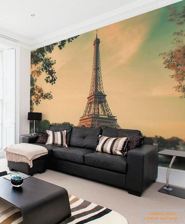 La Torre Eiffel nel soggiorno