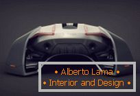 Concetto futuristico LADA L-Rage concept 2080 dal designer Dmitry Lazarev