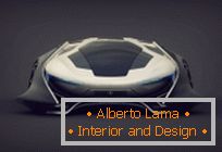 Concetto futuristico LADA L-Rage concept 2080 dal designer Dmitry Lazarev
