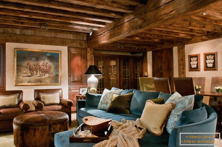 Soggiorno in stile chalet - 70 foto dal design originale