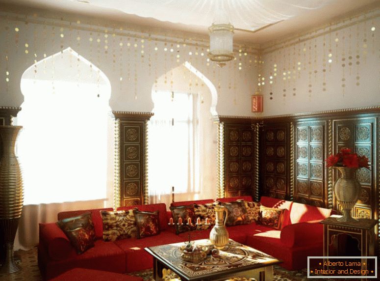 Stile marocchino-in-interior