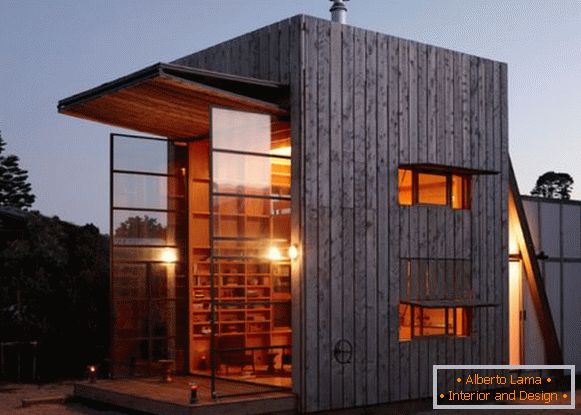 L'aspetto di un piccolo cottage in Nuova Zelanda