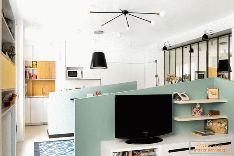L'idea degli interni per piccoli appartamenti dallo studio MAEMA Architects - фото 5