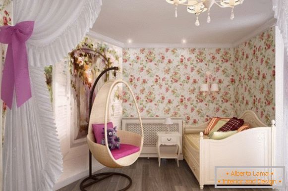 Interno di una stanza per bambini a Kruscev, foto 41