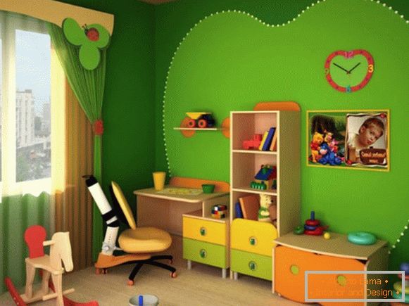 interno di una stanza per bambini per una ragazza 3 лет фото