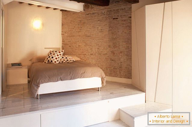 Appartamento della camera da letto dallo studio di design Archifacturing