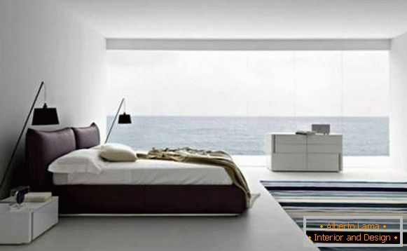 interior of the bedroom minimalism, foto 63