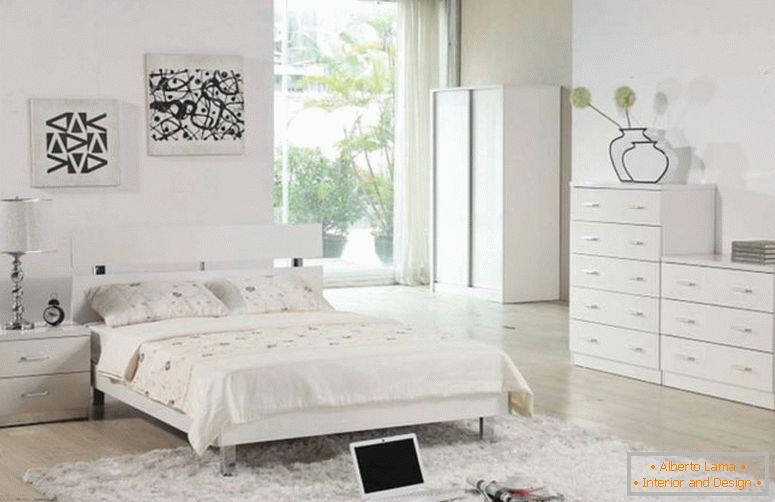 interior-design-ideas bianco-camera da letto-