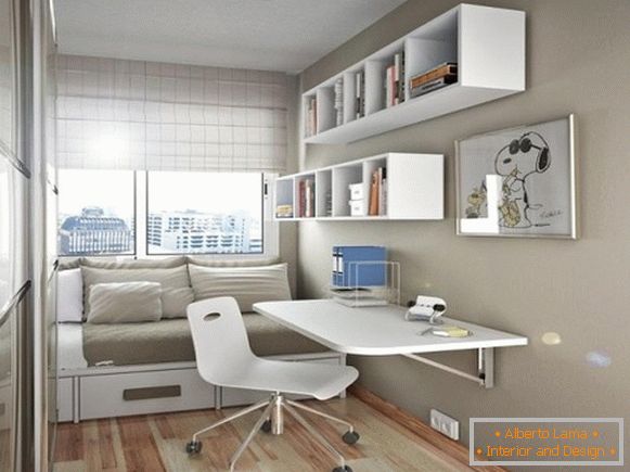 Mobili per uno studio in un appartamento foto 7